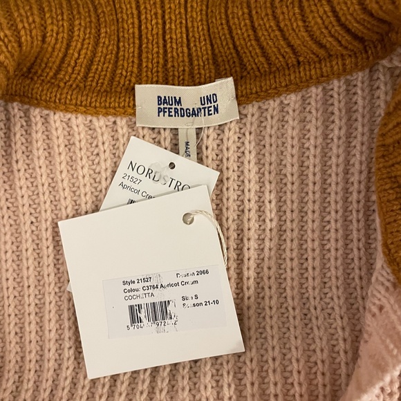 Baum Und Pferdgarten - Cochetta Knit Wool-Blend Sweater - NWT - Picture 4 of 9
